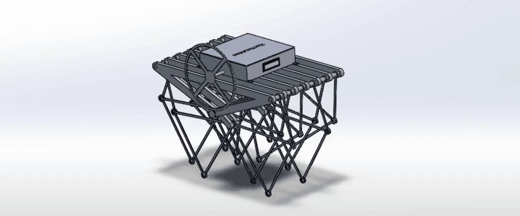 TitanWandelaar: Four-Bar Linkage Mechanical Walker for Mars Rovers