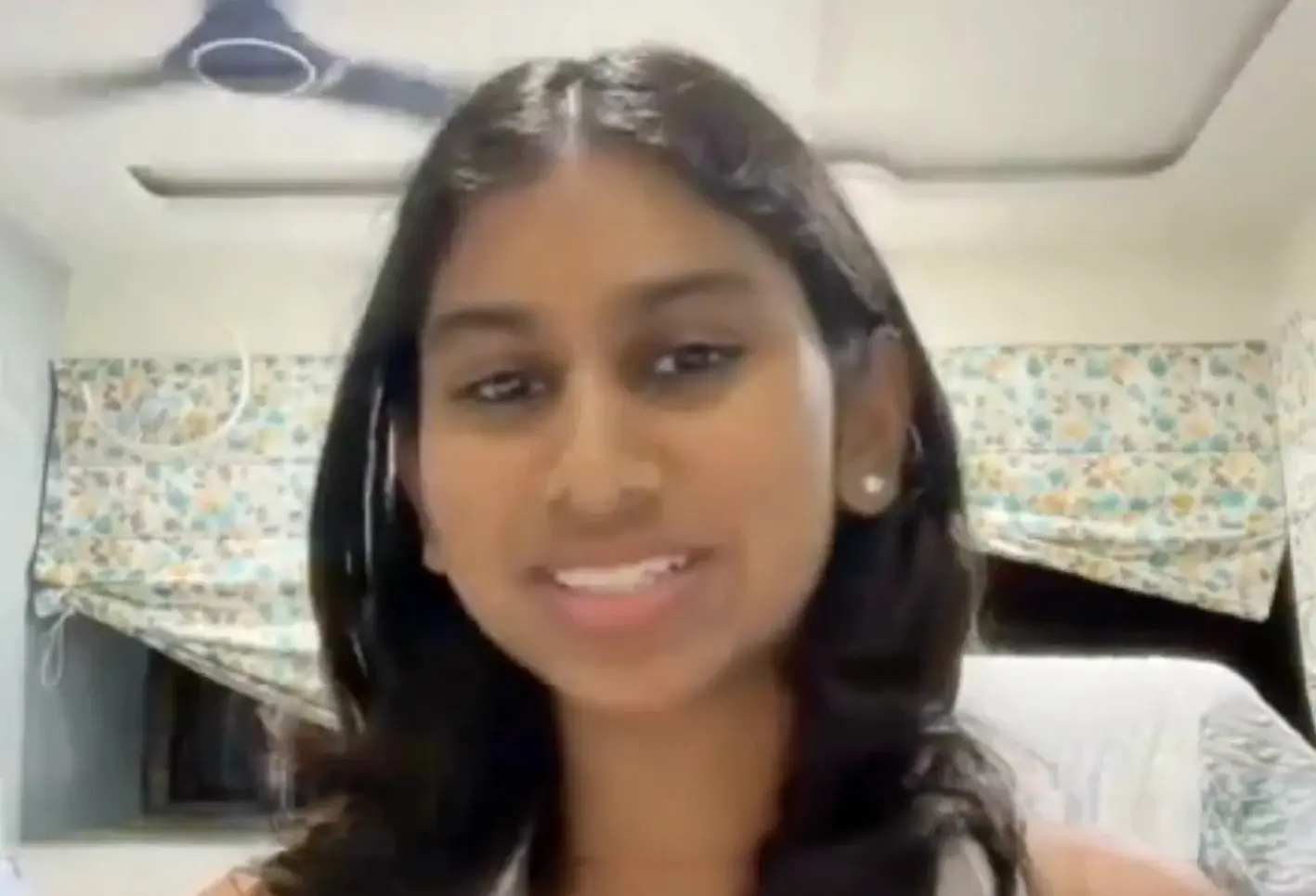 Manasvi A. Student video screenshot Image