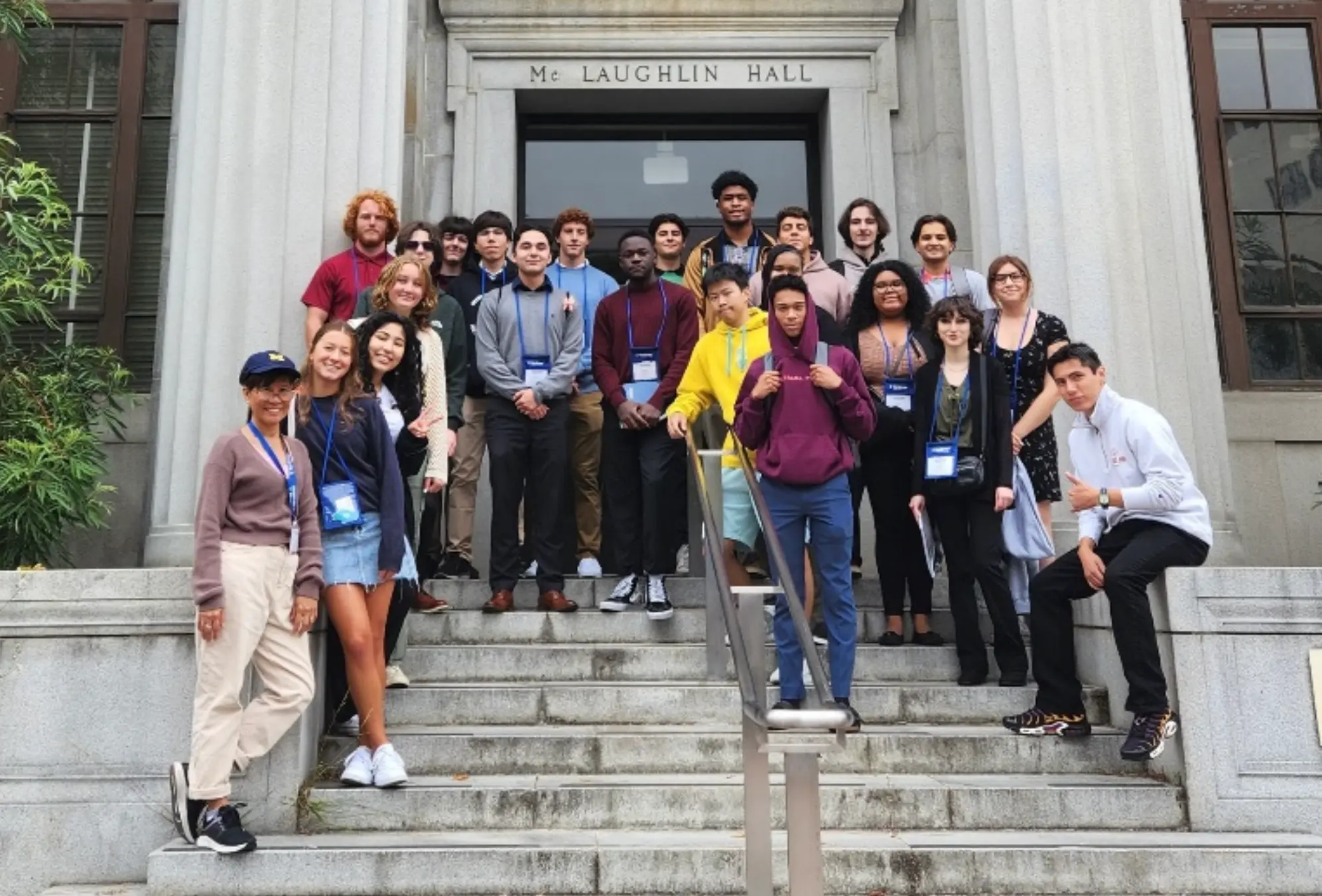 Student photo during their travel program