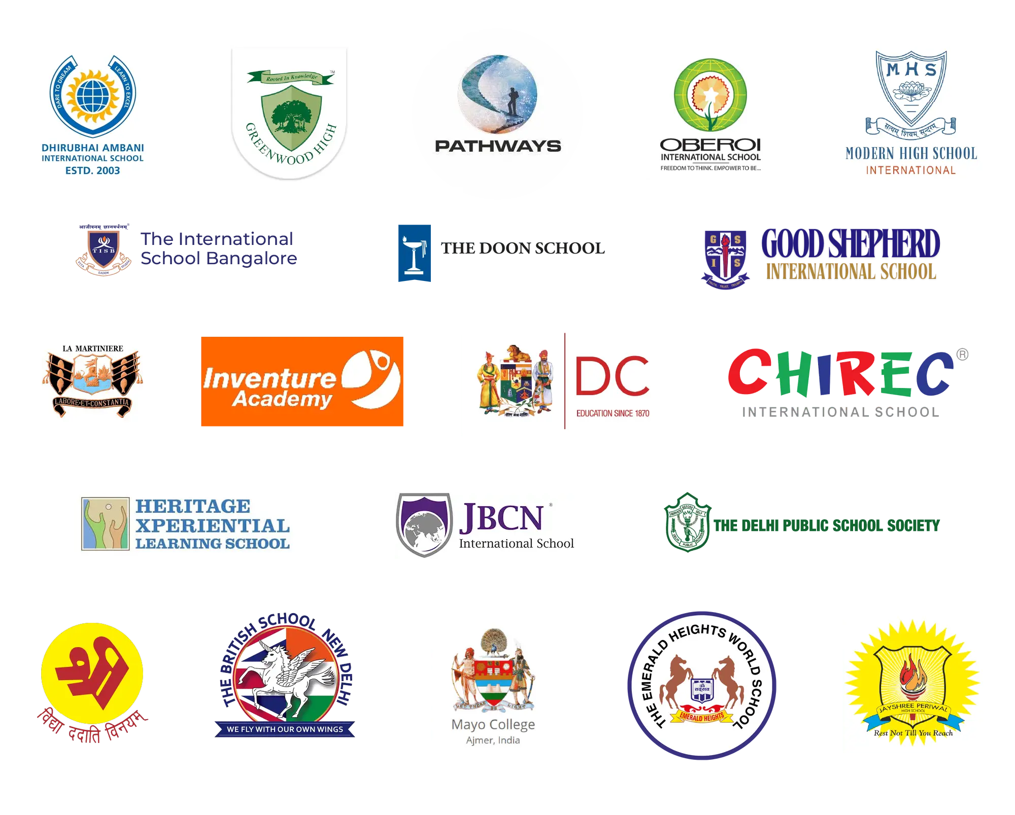 India School Logos