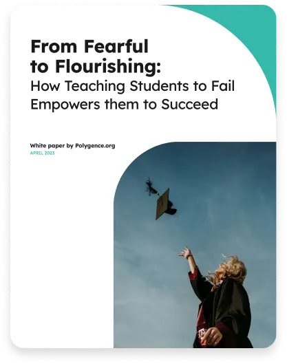 Cover of the 'From Fearful to Flourishing' white paper publication