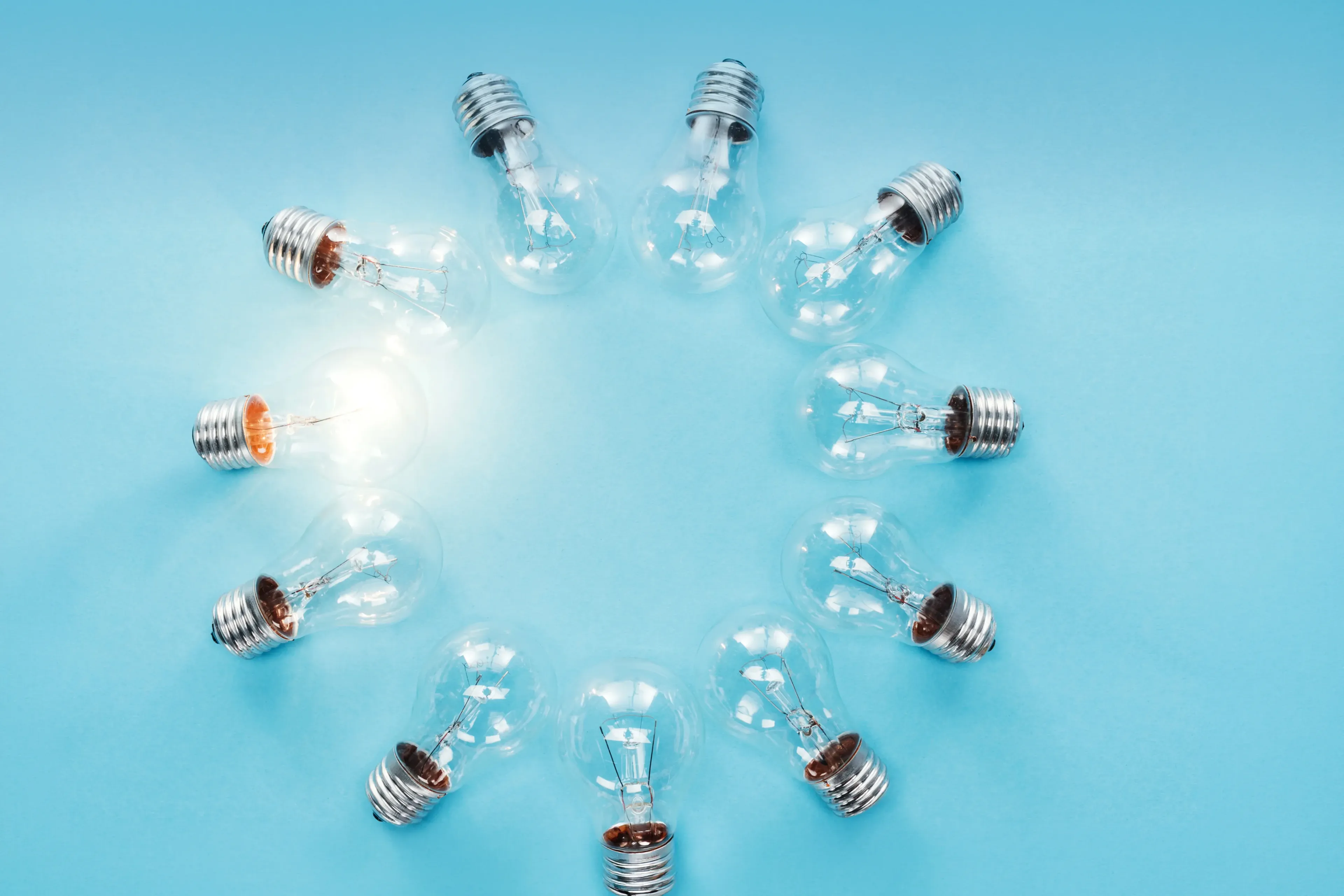 Stand out light bulbs